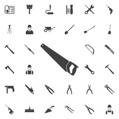 saw icon. Construction icons universal set for web and mobile