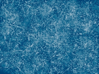 Christmas winter frozen blue background