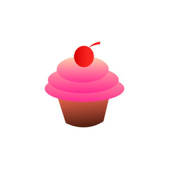 Cupcake Vector Design Element