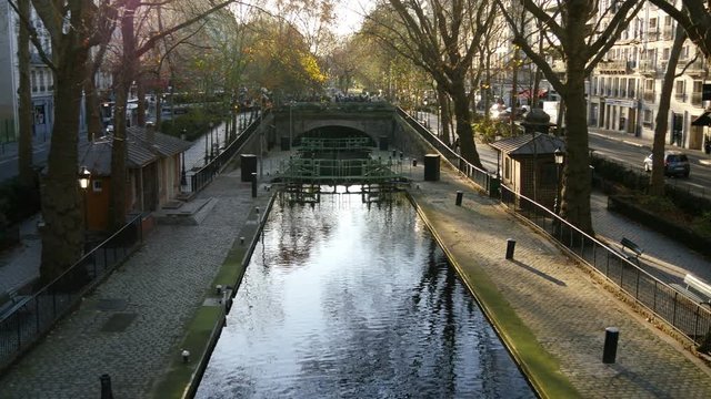 Saint Martin Canal in the morning