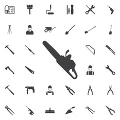 Electro saw icon