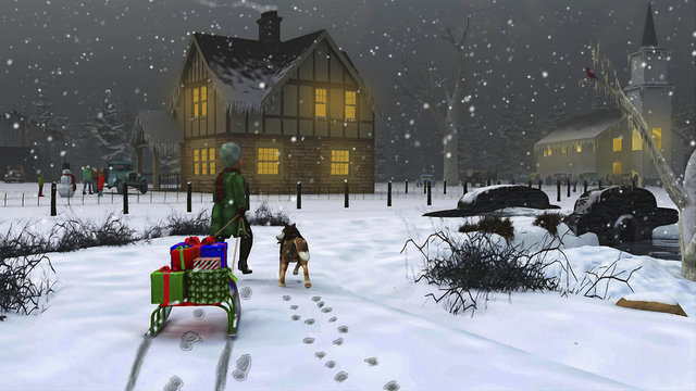 Late Christmas Visit to Grandma's