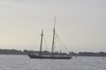 Fototapeta premium Wooden Sailing Ship