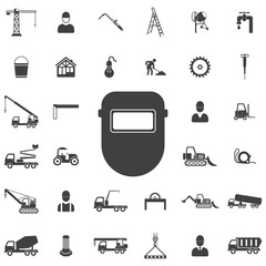 Protective welding goggles icon. Construction icons universal set for web and mobile