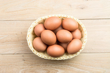 Eggs in the basket