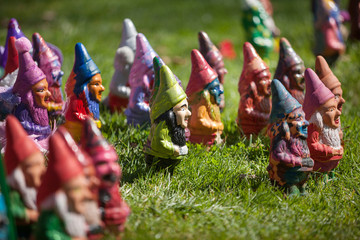 Hand painted garden Gnomes