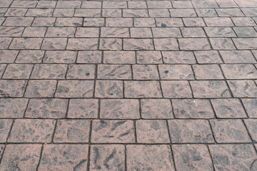 Concrete floor pattern