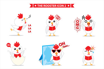 Rooster icon symbol