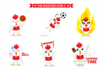 Rooster icon symbol