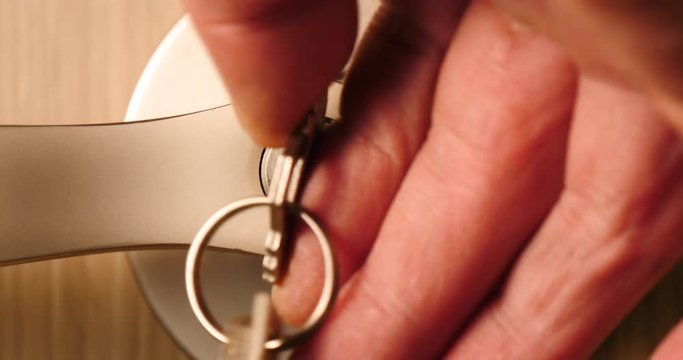 Open the room with key.