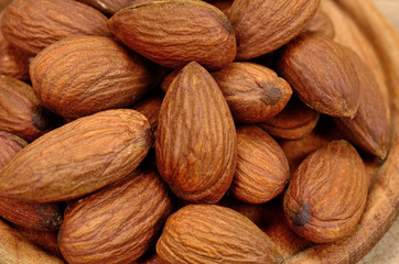 almond on dish