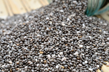 chia seed on table