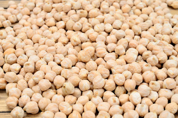 chickpea on table