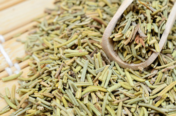 rosemary on table