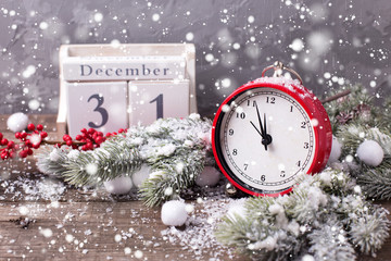 Holiday Christmas background.