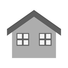 House  icon. Home real estate and building theme. Isolated design. Vector illustration