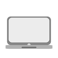 Laptop icon. Device gadget technology and electronic theme. Isolated design. Vector illustration