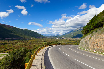 Obraz premium Adriatic highway