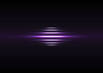 Glowing purple stripes on black background