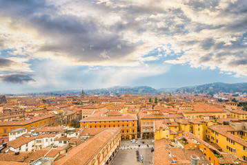 Fototapeta premium view of Bologna