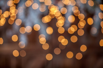 Christmas bokeh light abstract holiday background