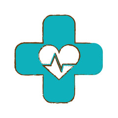 medical care related icon image vector illustration design 