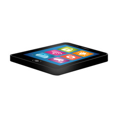 home security remote control icon image vector illustration design 