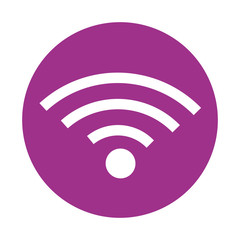 wifi signal icon image vector illustration design 