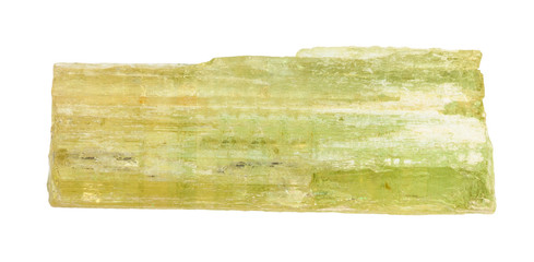 raw heliodor (golden beryl, yellow beryl) crysta