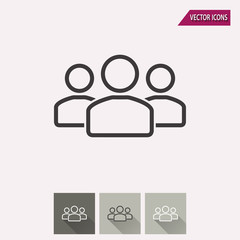 People - vector icon.