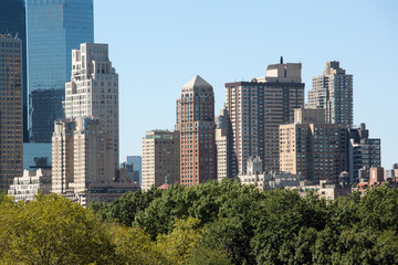 Fototapeta na wymiar New York buildings