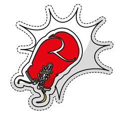 boxing gloves icon image vector illustration design 