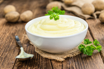Portion of Mash (selective focus)