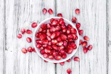 Pomegranate (selective focus)