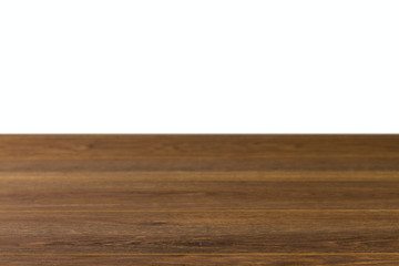 perspective of wooden boards
