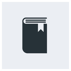 Bookmark book icon