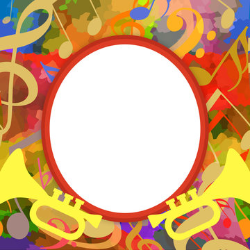 Music photo frame