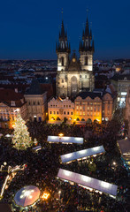 Mercadillo navideño - Praga 