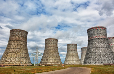 Cooling tower of nuclear power plant