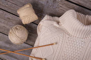 Preparing for the winter Knitted products.