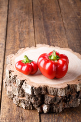 Pepper ratunda ( gogoshar ). Tomato shaped sweet peper.