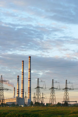 Fototapeta premium hydro power plant