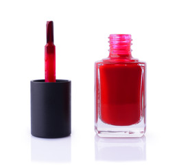 Red nail polish