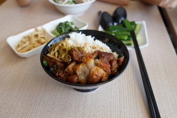 Pig food (local dishes)