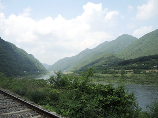 Rail Park with natural view