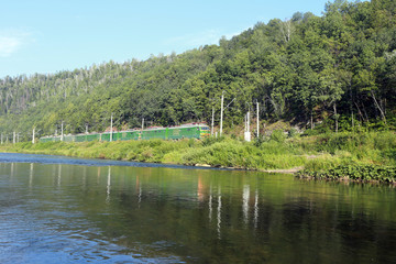 Fototapeta premium summer trip to the Urals