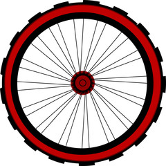 Single speed bicycle rear wheel