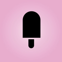 ice-cream icon. flat design