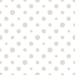 Abstract geometry gray deco art halftone polka pattern