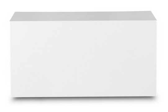 White rectangular box
